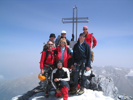 Ortler (3.905m) über Hintergrat